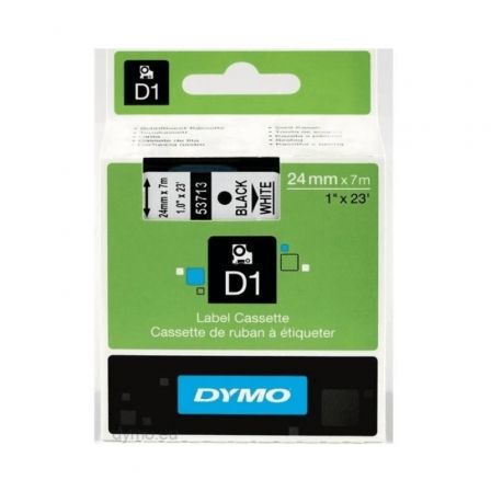 Dymo Cinta D1 24mm x 7m Negro sobre Blanco Dymo Cinta D1 24mm x 7m Negro sobre Blanco